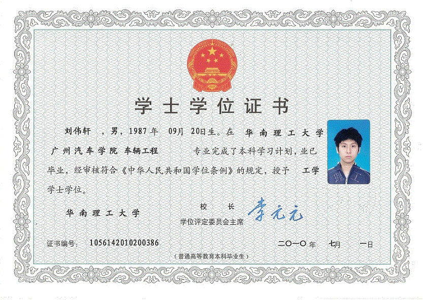 上海学士学位证